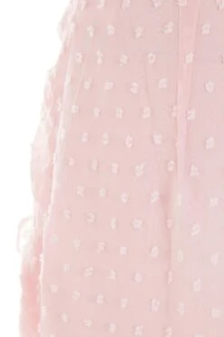 Pink Chiffon Dobby Frill Mini Skirt 13 Pink Chiffon Dobby Frill Mini Skirt -Outlet Clothyne Store 00100039047 ZS