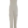 Stone Corset Cargo Jumpsuit -Outlet Clothyne Store 00100039054 ZM