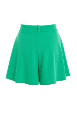 Green High Waist Shorts 12 Green High Waist Shorts -Outlet Clothyne Store 00100039076 ZB