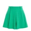 Green High Waist Shorts -Outlet Clothyne Store 00100039076 ZM