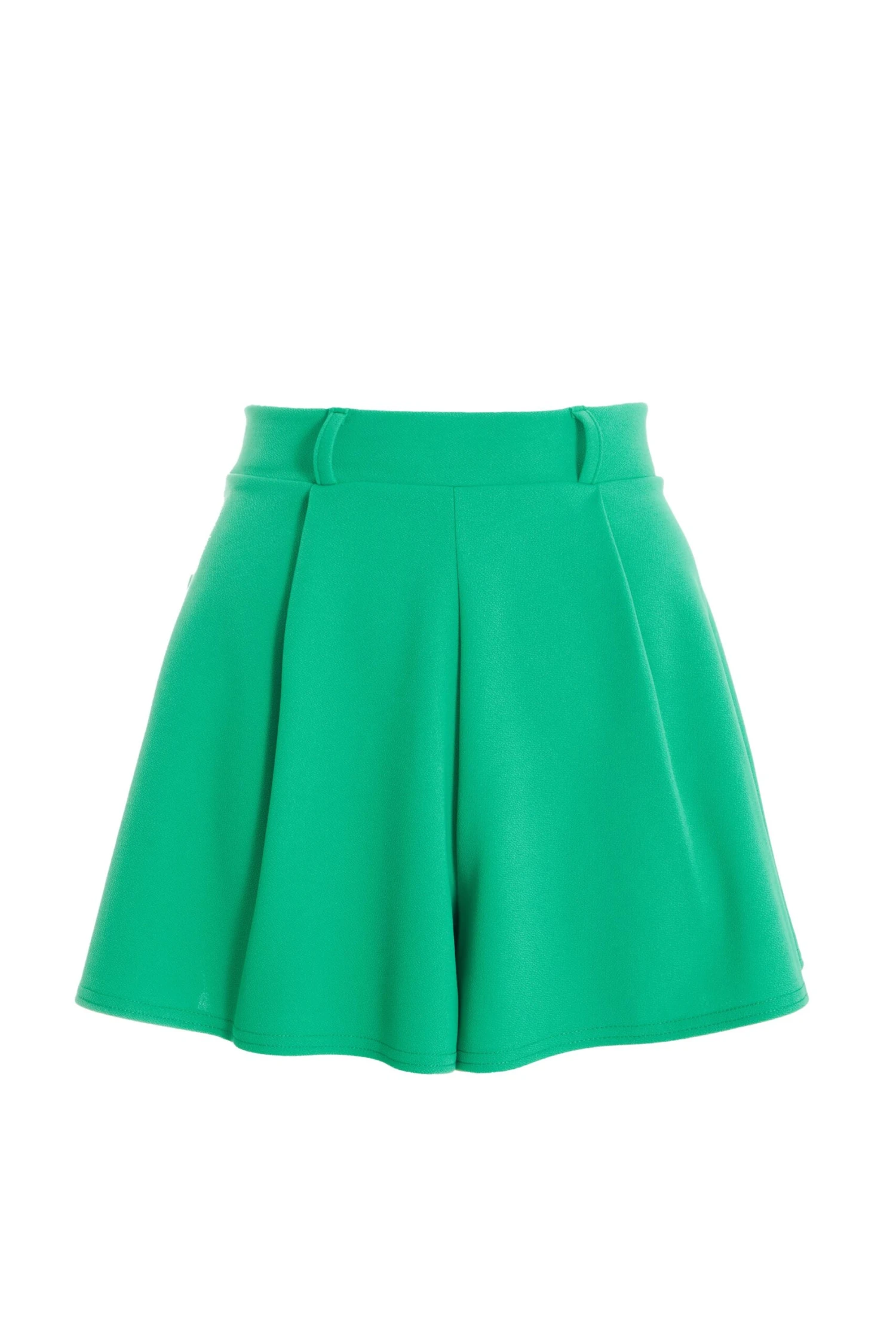 Green High Waist Shorts 3 Green High Waist Shorts