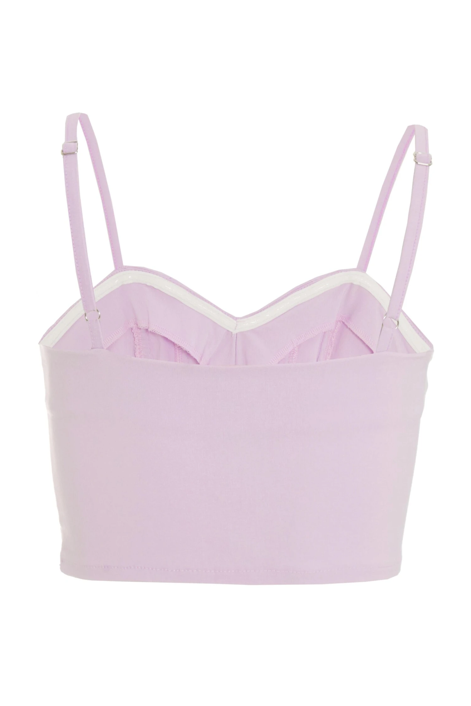 Lilac Cropped Corset Top 7 Lilac Cropped Corset Top - Image 5