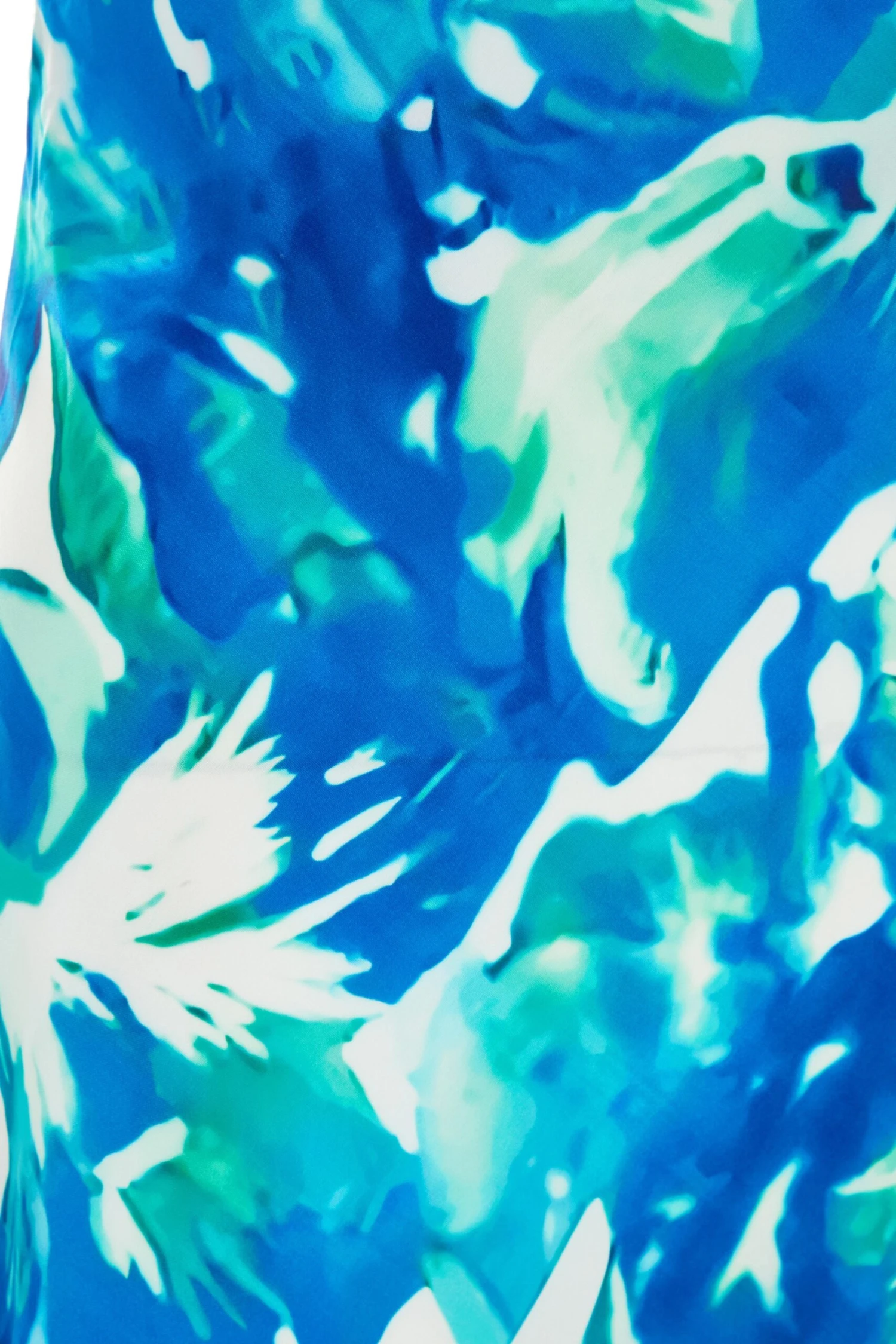 Petite Blue Tropical Print Midaxi Dress 8 Petite Blue Tropical Print Midaxi Dress - Image 6