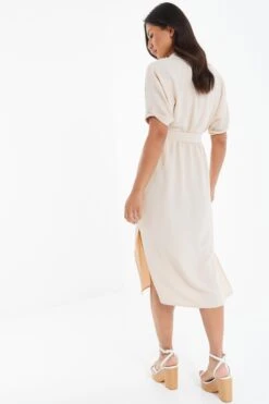 Stone Shirt Midi Dress 10 Stone Shirt Midi Dress -Outlet Clothyne Store 00100039124 XB