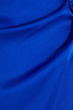 Royal Blue Wrap Satin Skort 13 Royal Blue Wrap Satin Skort -Outlet Clothyne Store 00100039237 ZS