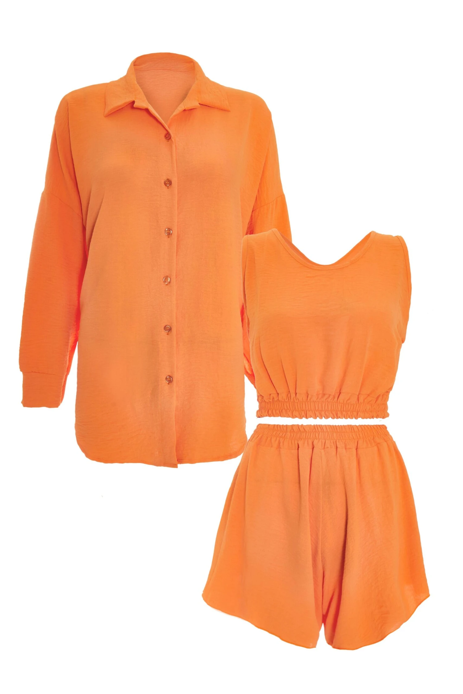 Orange 3 Piece Set 7 Orange 3 Piece Set - Image 5