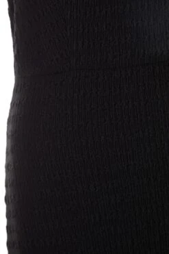 Petite Black Halterneck Textured Maxi Dress -Outlet Clothyne Store 00100039463 ZS