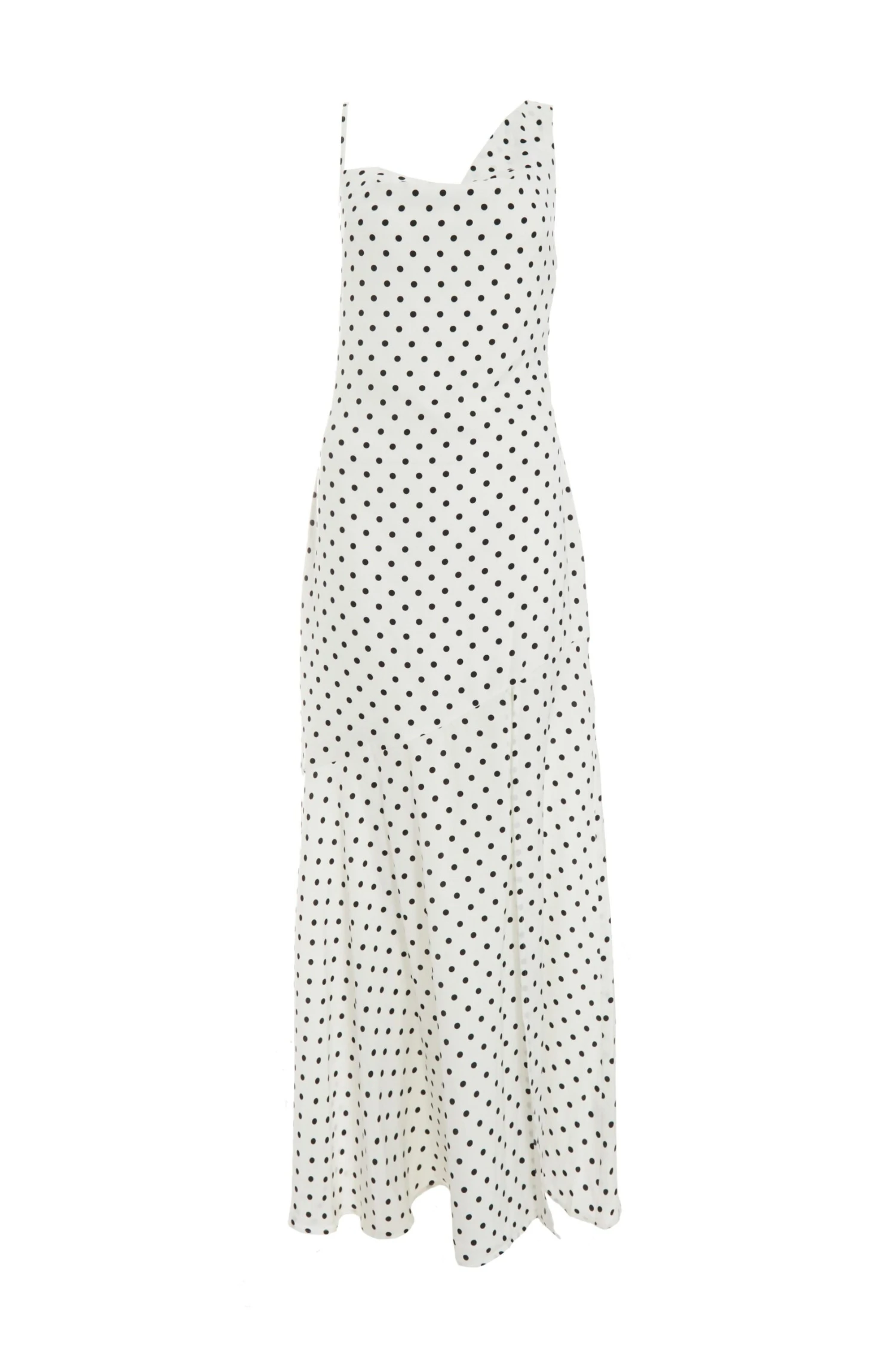 White Polka Dot Maxi Dress 3 White Polka Dot Maxi Dress